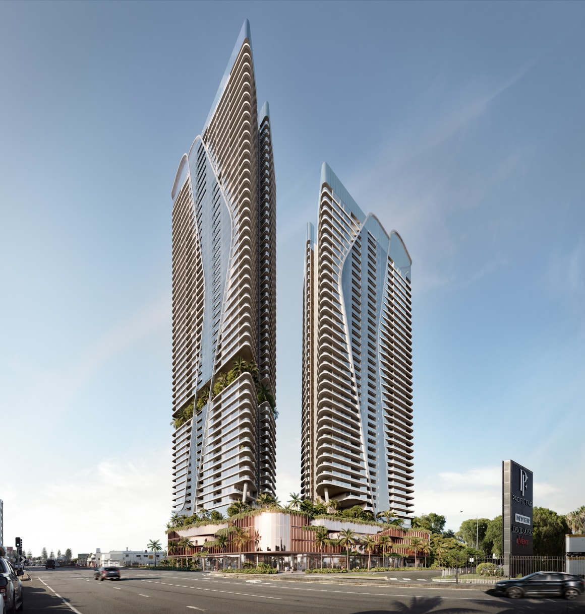 Landmark building exterior